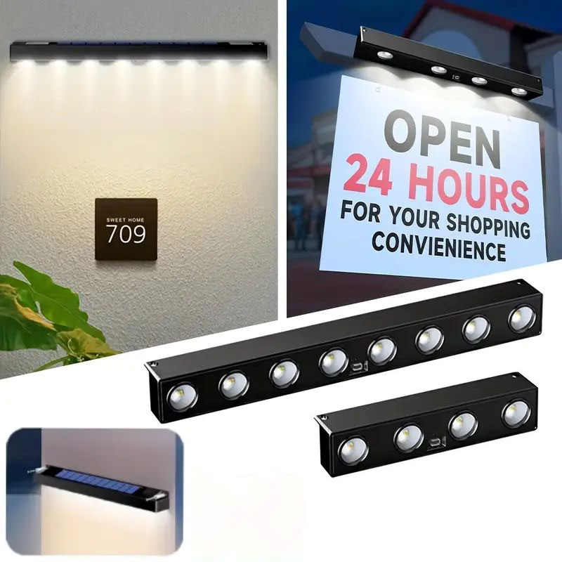 Solar Garden Light Dusk To Dawn - Solar Wall Lamp Waterproof Dusk To