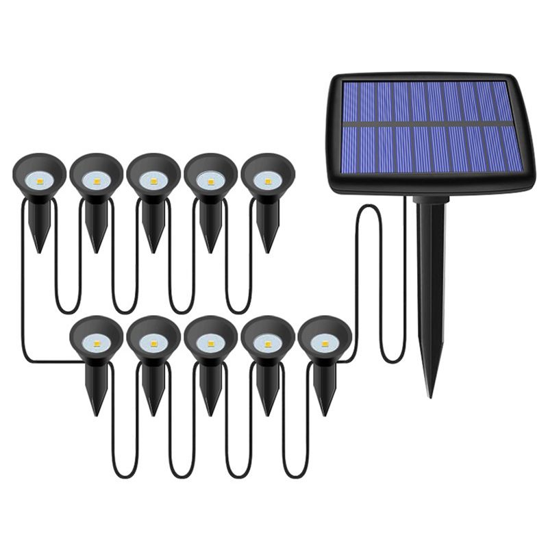 Solar Garden Light Outdoor Waterproof - AC23-4X 10 In 1 Solar Lights