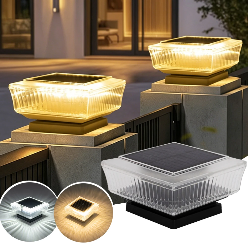 Solar Pathway Lights 8 Pack - 1/2/4/8/10 Pack Solar Garden Pathway Lights