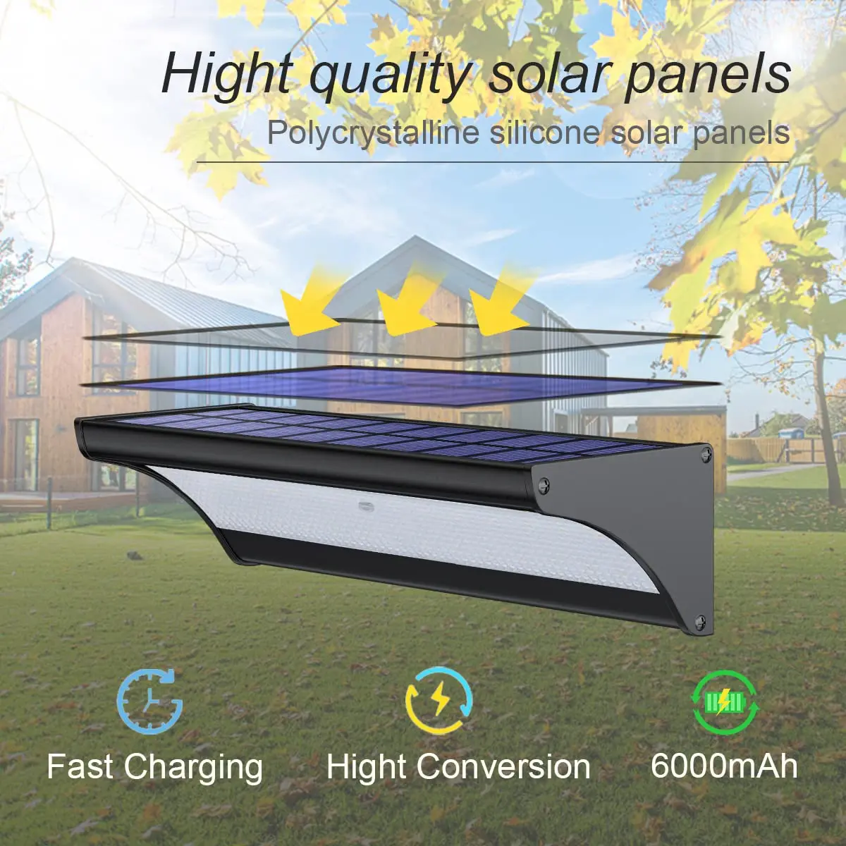 60/48Led Outdoor Solar Wall Li - Solar Ground Light Driveway ulasan dan harga