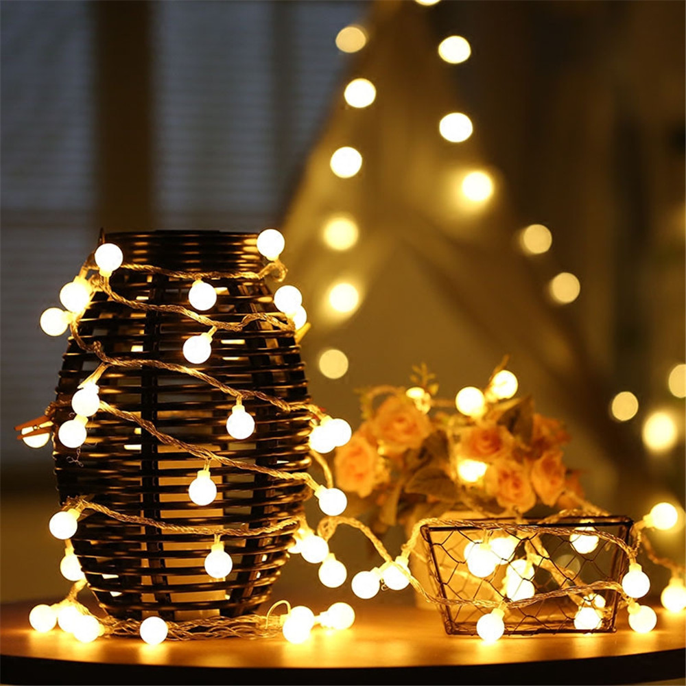 3-10M Solar/USB/Battery String - Solar Garden Light Outdoor Waterproof ulasan dan harga