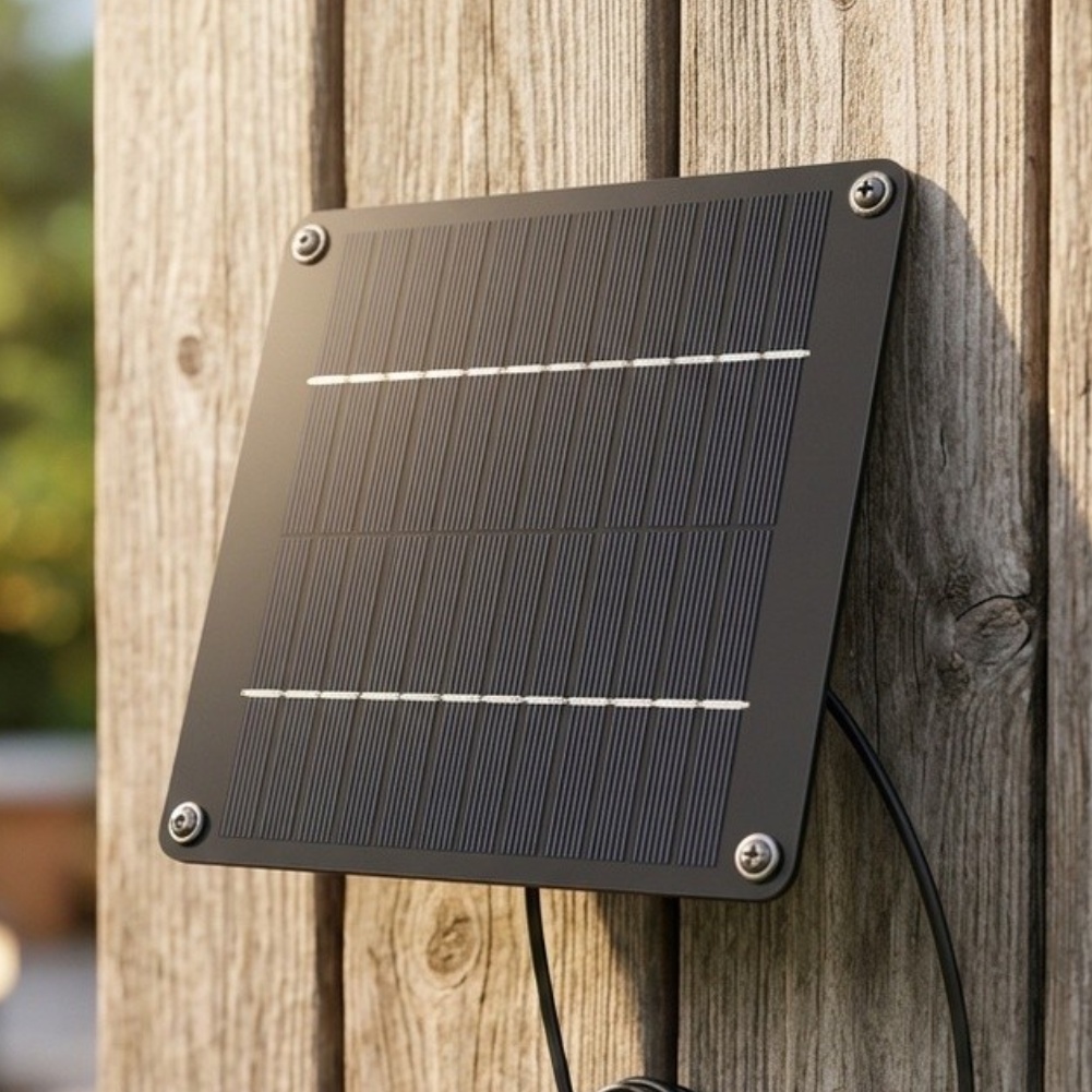 Monocrystalline 4W 12V Solar P - Solar Security Camera Light ulasan dan harga