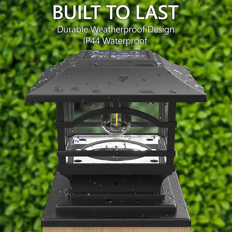 Solar Post Cap Lights, Outdoor - Solar Post Cap Light 4X4 ulasan dan harga