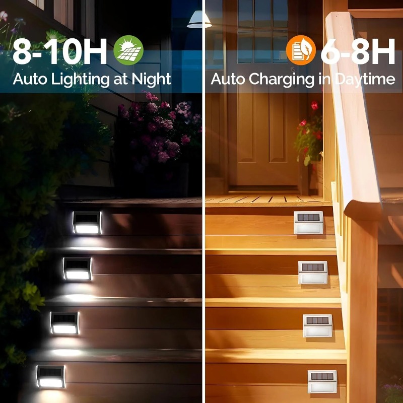 3LED Solar Power Fence Lights  - Solar Wall Light Fence Lamp ulasan dan harga