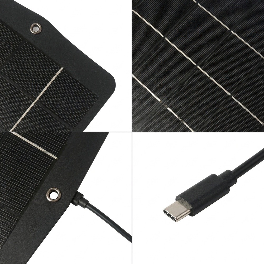 6W Portable Solar Charging Pan - Solar Security Camera Light ulasan dan harga