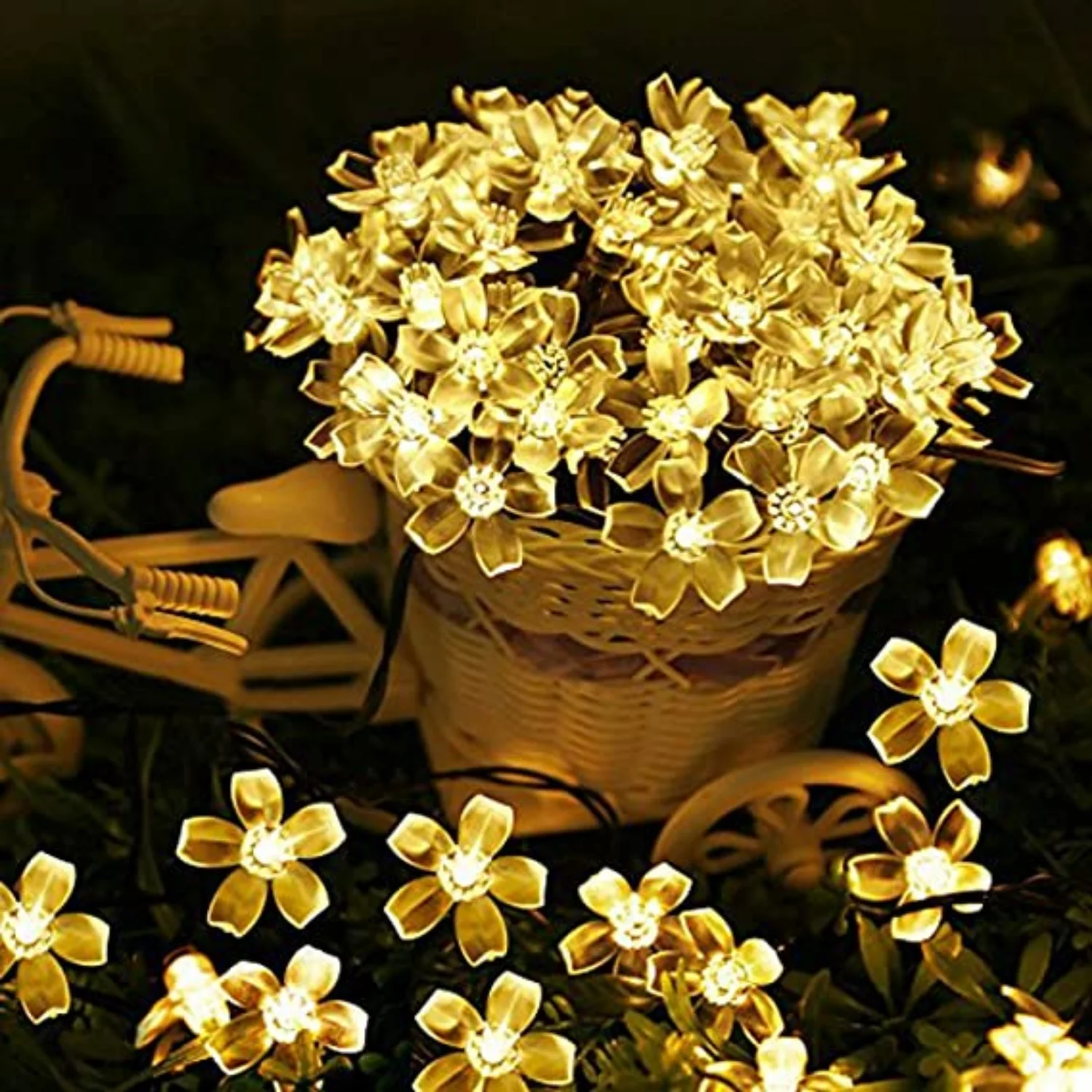Solar Garden Light Led Flower  - Solar String Lights Outdoor 20M ulasan dan harga