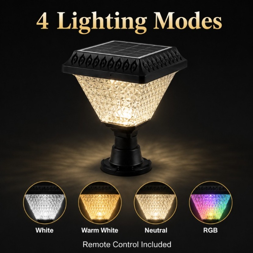 Outdoor Solar Wall Lamp 3 Colo - Solar Garden Light Dusk To Dawn ulasan dan harga