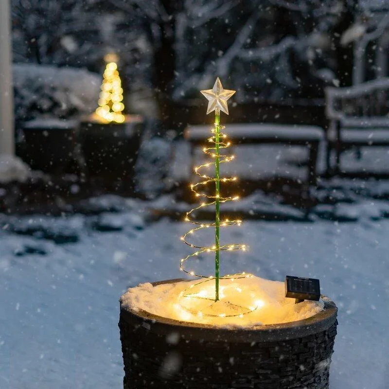 Solar LED Christmas Tree light - Solar Ground Light Driveway ulasan dan harga