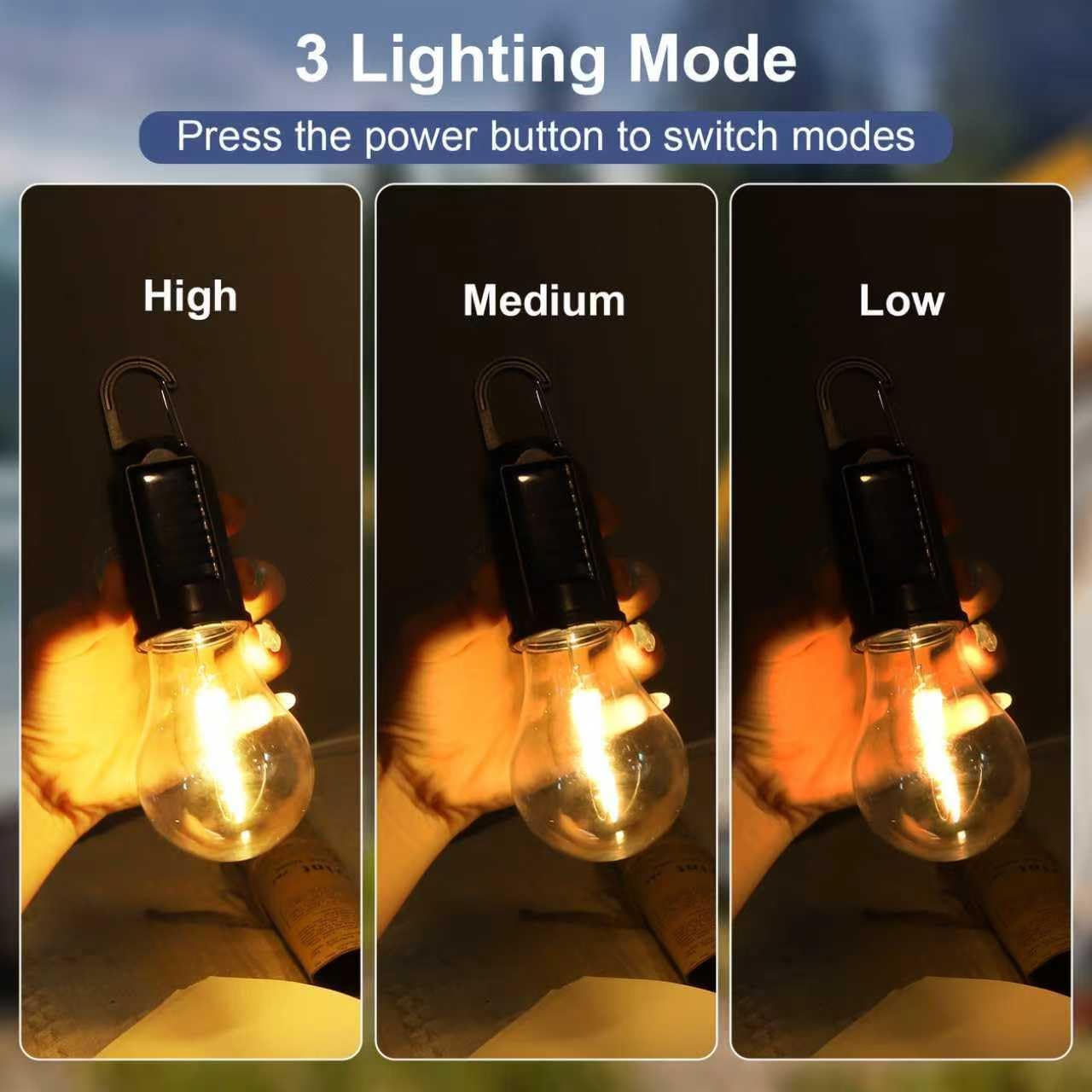 Solar LED Camping Lights Type- - Solar Lantern Camping Collapsible ulasan dan harga