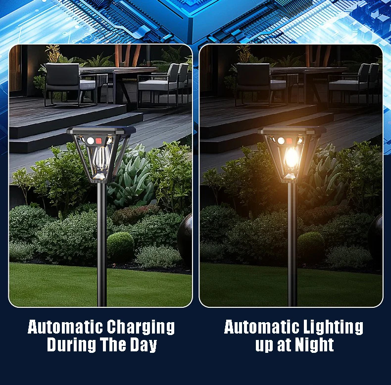 Solar Outdoor Light PIR Motion - Solar Garden Light Dusk To Dawn ulasan dan harga