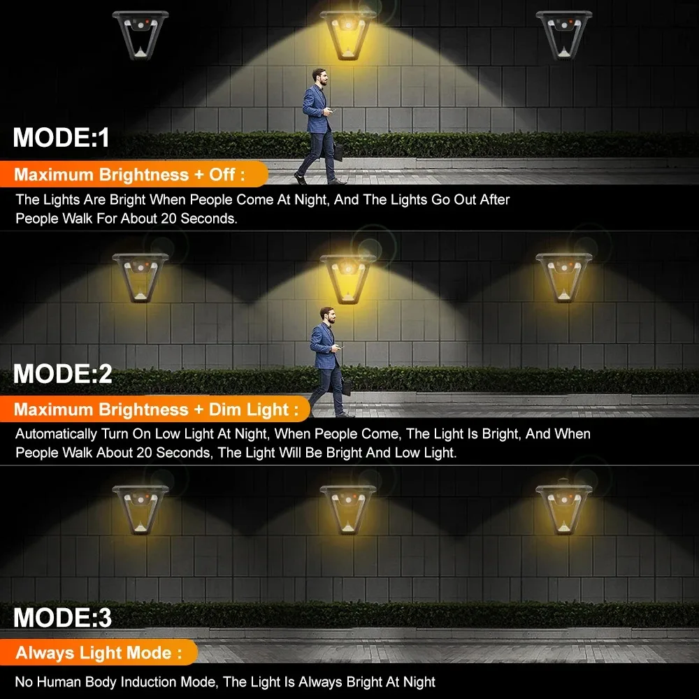 Solar Outdoor Light PIR Motion - Solar Garden Light Dusk To Dawn ulasan dan harga