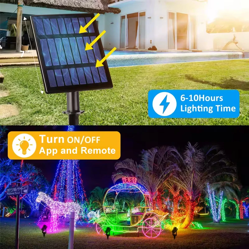 3000K/RGB Solar LED Light Outd - Solar Garden Spotlight Rgb ulasan dan harga