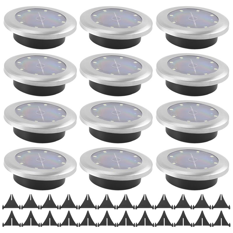 B50C 12 Pack Solar Lights Outd - Solar Pathway Lights 8 Pack ulasan dan harga