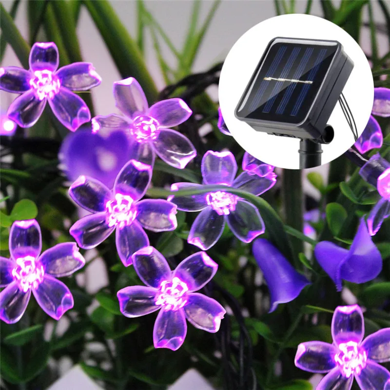 1pc 5/7/12/22M Solar String Sa - Solar String Lights Outdoor 20M ulasan dan harga