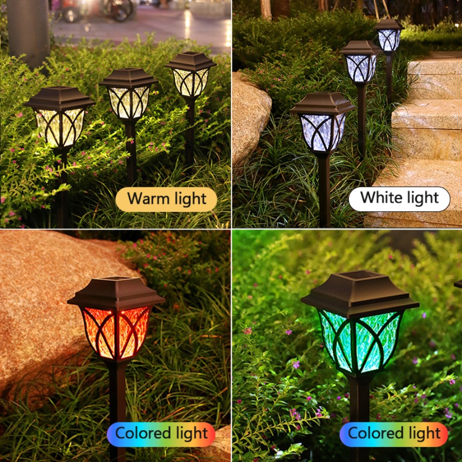 8 Pack Solar LED Courtyard Lam - Solar Pathway Lights 8 Pack ulasan dan harga