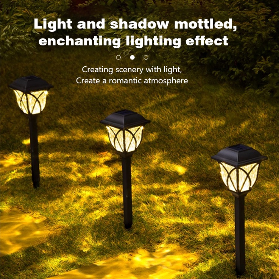 8 Pack Solar LED Courtyard Lam - Solar Pathway Lights 8 Pack ulasan dan harga