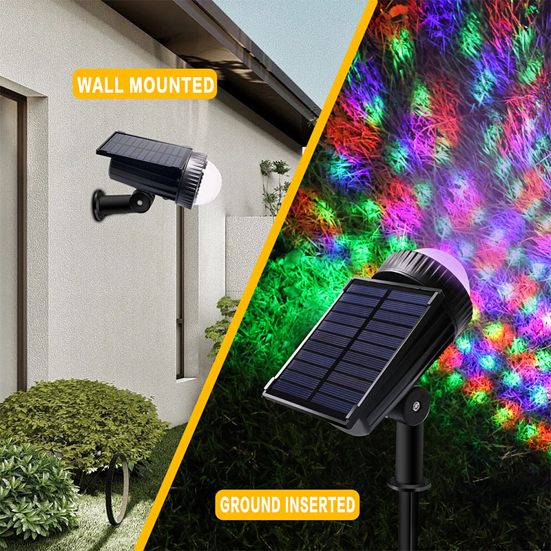 Solar Spotlights RGB LED Garde - Solar Garden Spotlight Rgb ulasan dan harga
