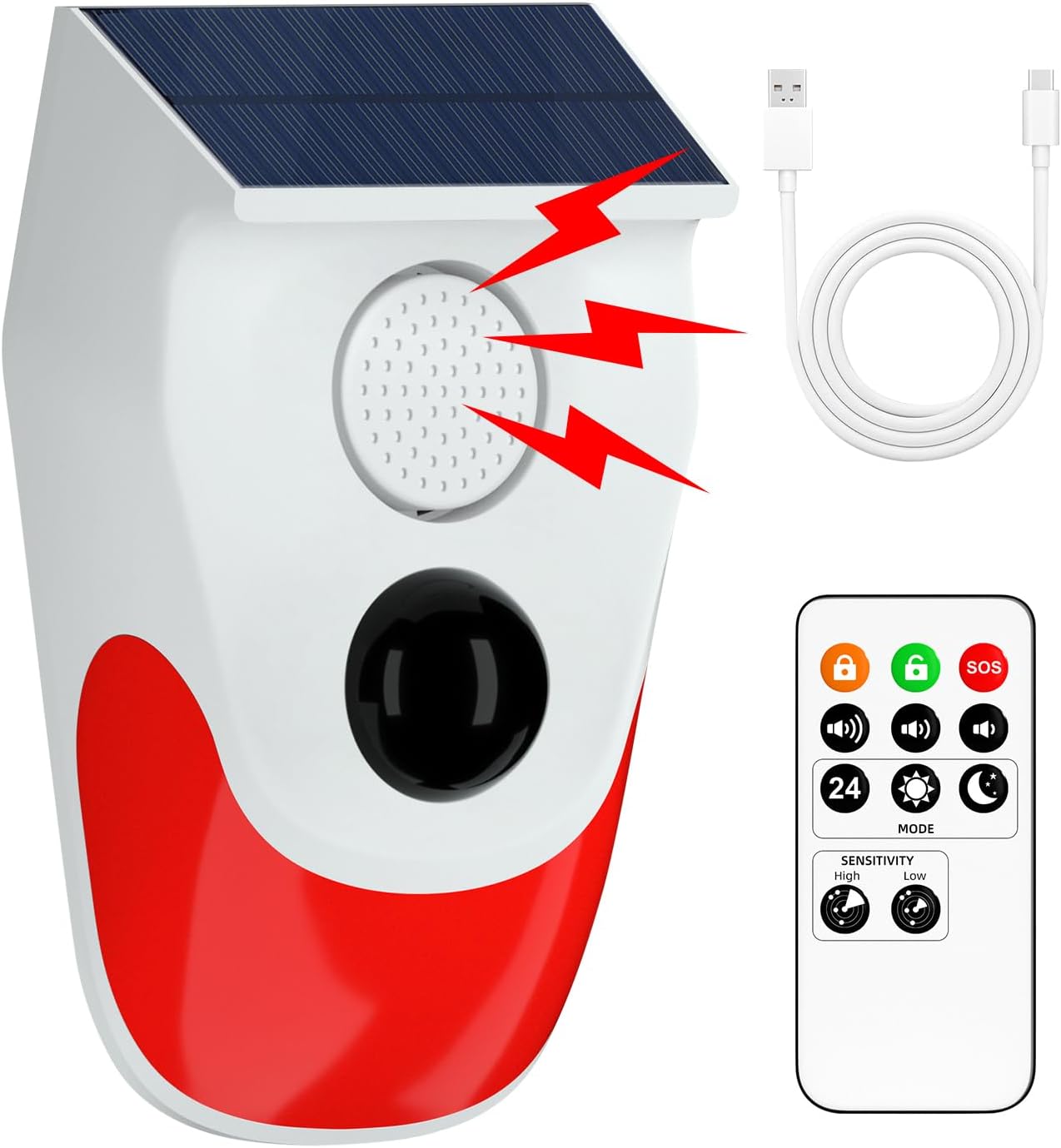 Solar Motion Sensor Outdoor Al - Solar Ground Light Driveway ulasan dan harga