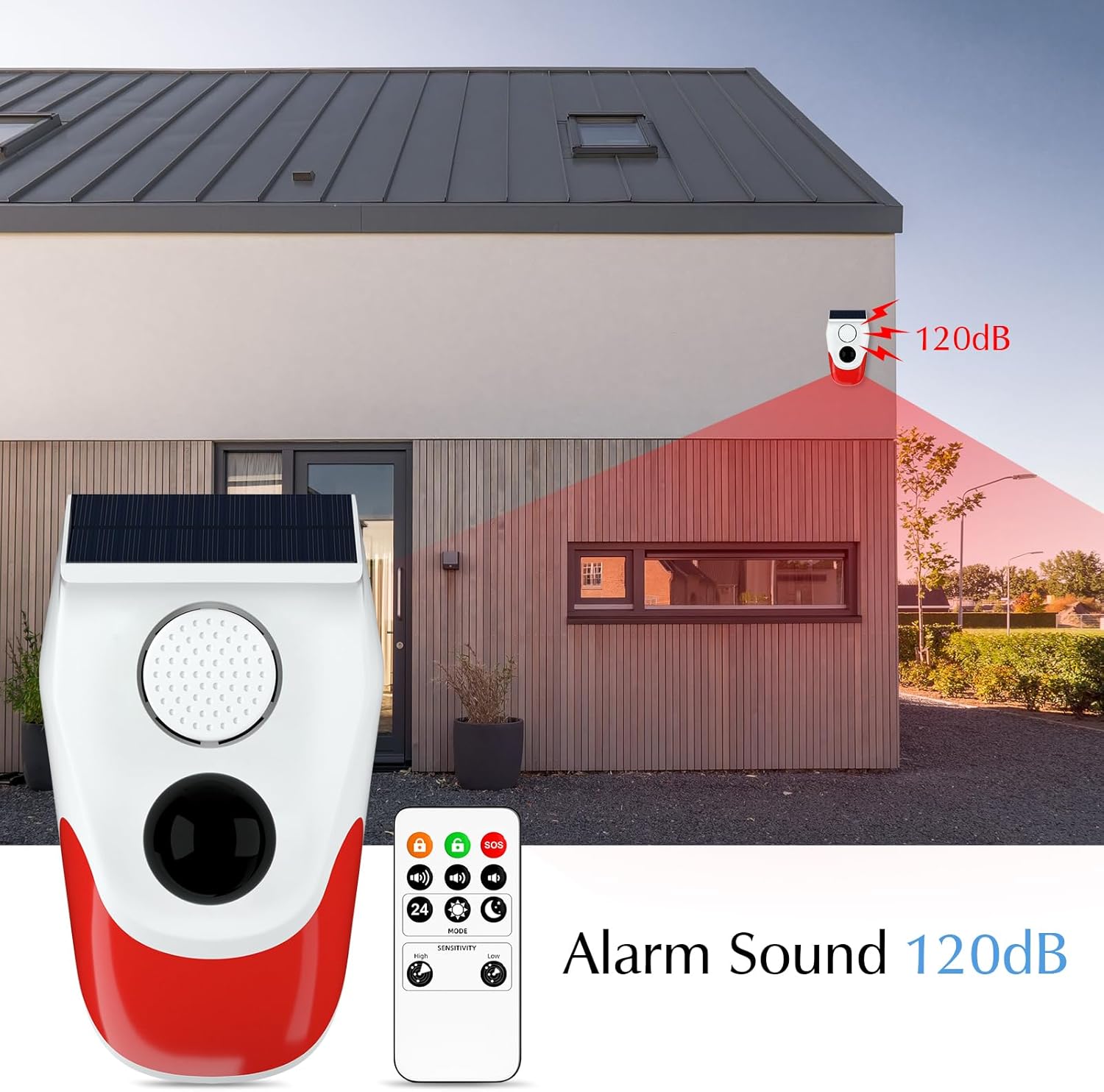 Solar Motion Sensor Outdoor Al - Solar Ground Light Driveway ulasan dan harga