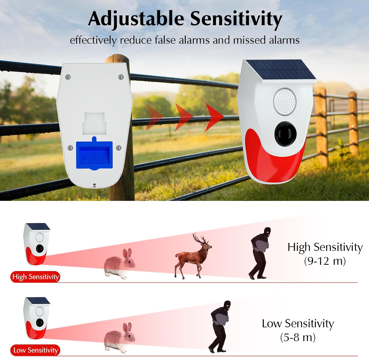 Solar Motion Sensor Outdoor Al - Solar Ground Light Driveway ulasan dan harga