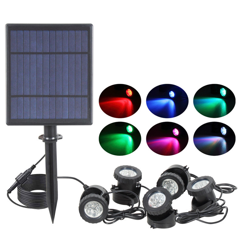 Waterproof Solar Powered Under - Solar Garden Spotlight Rgb ulasan dan harga