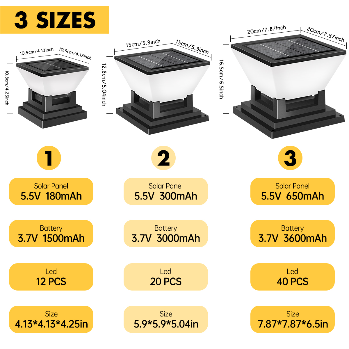 Stigma Lamp Light Solar Lamp C - Solar Post Cap Light 4X4 ulasan dan harga