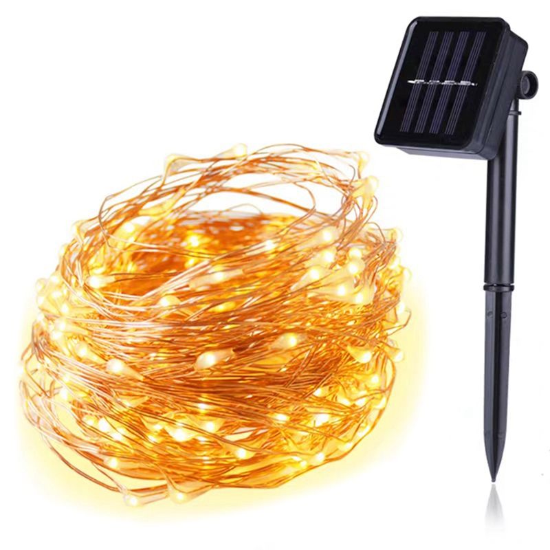 Solar Powered Lights 200 LED S - Solar String Lights Outdoor 20M ulasan dan harga