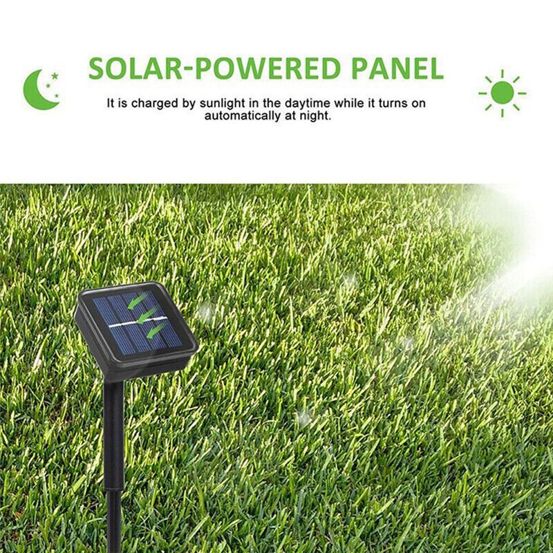 Solar Powered Lights 200 LED S - Solar String Lights Outdoor 20M ulasan dan harga