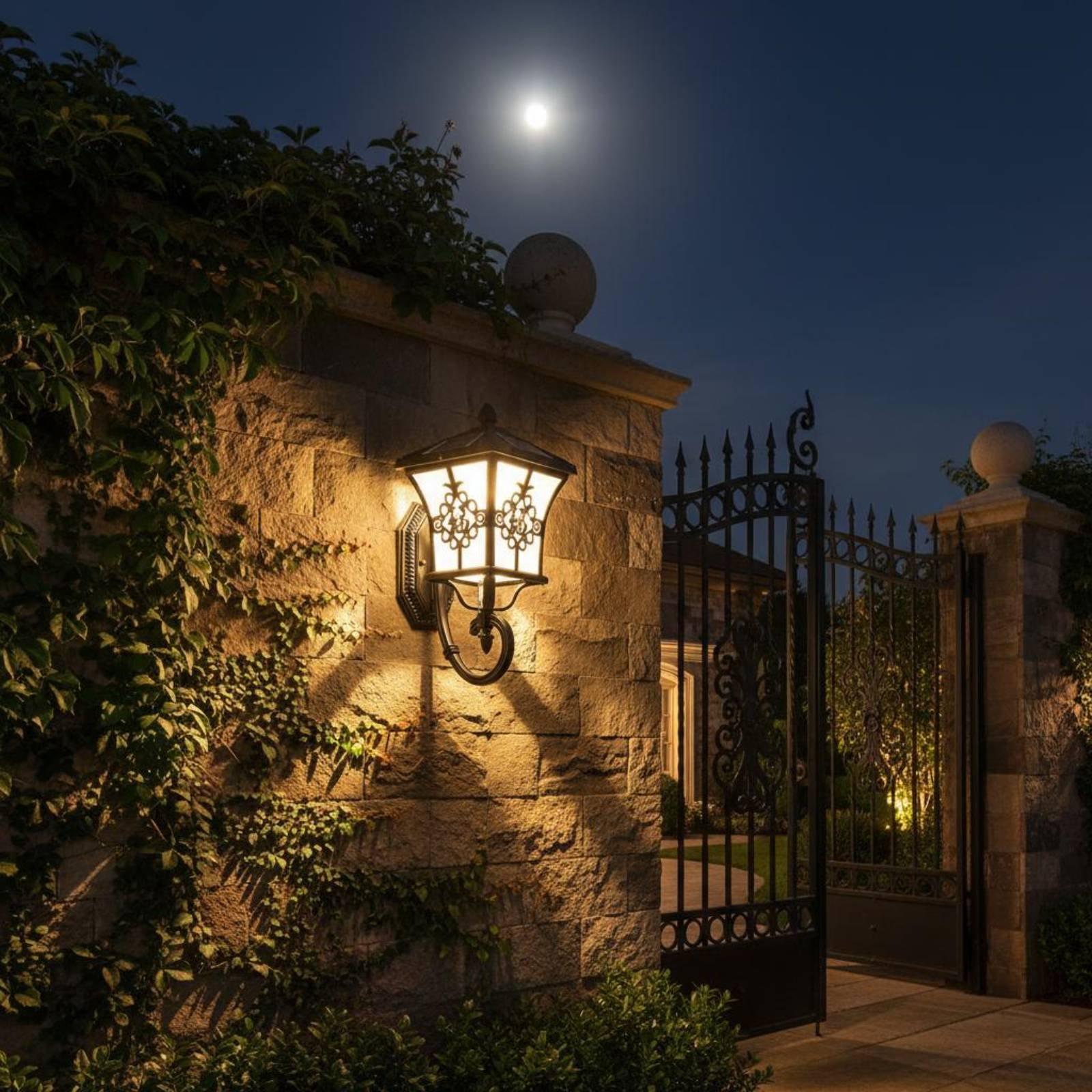 Solar Led Outdoor Wall Lamp El - Solar Garden Light Outdoor Waterproof ulasan dan harga