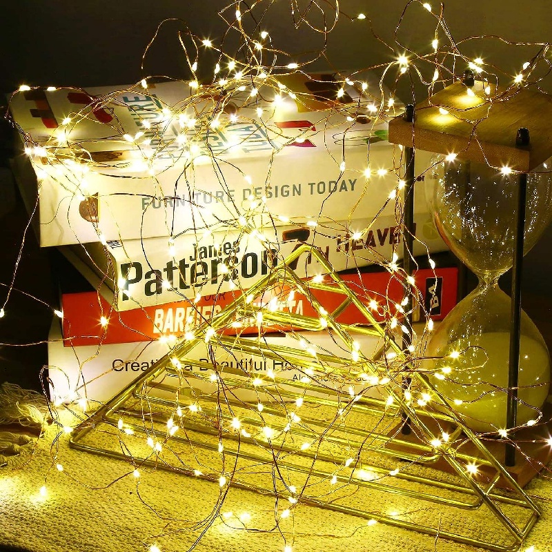 12M/22M Waterproof Outdoor LED - Solar String Lights Outdoor 20M ulasan dan harga