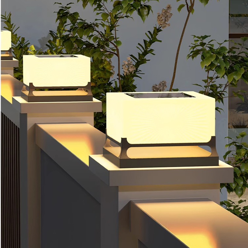 Modern Solar Outdoor Waterproo - Solar Post Cap Light 4X4 ulasan dan harga
