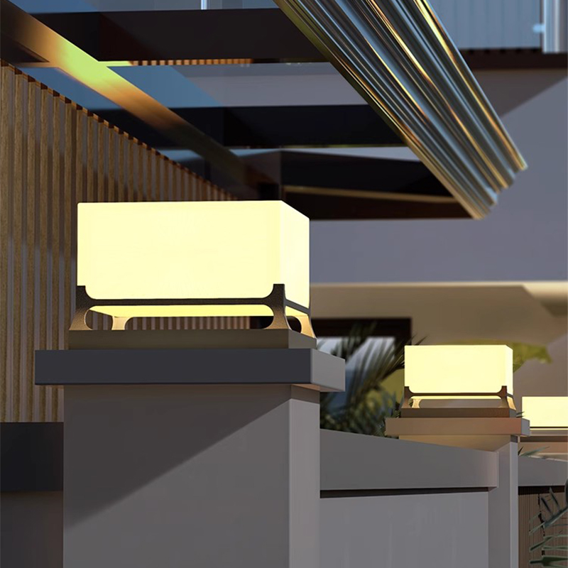 Modern Solar Outdoor Waterproo - Solar Post Cap Light 4X4 ulasan dan harga