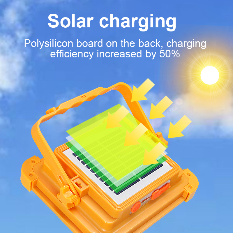 1000000LM Outdoor LED Solar La - Solar Lantern Camping Collapsible ulasan dan harga