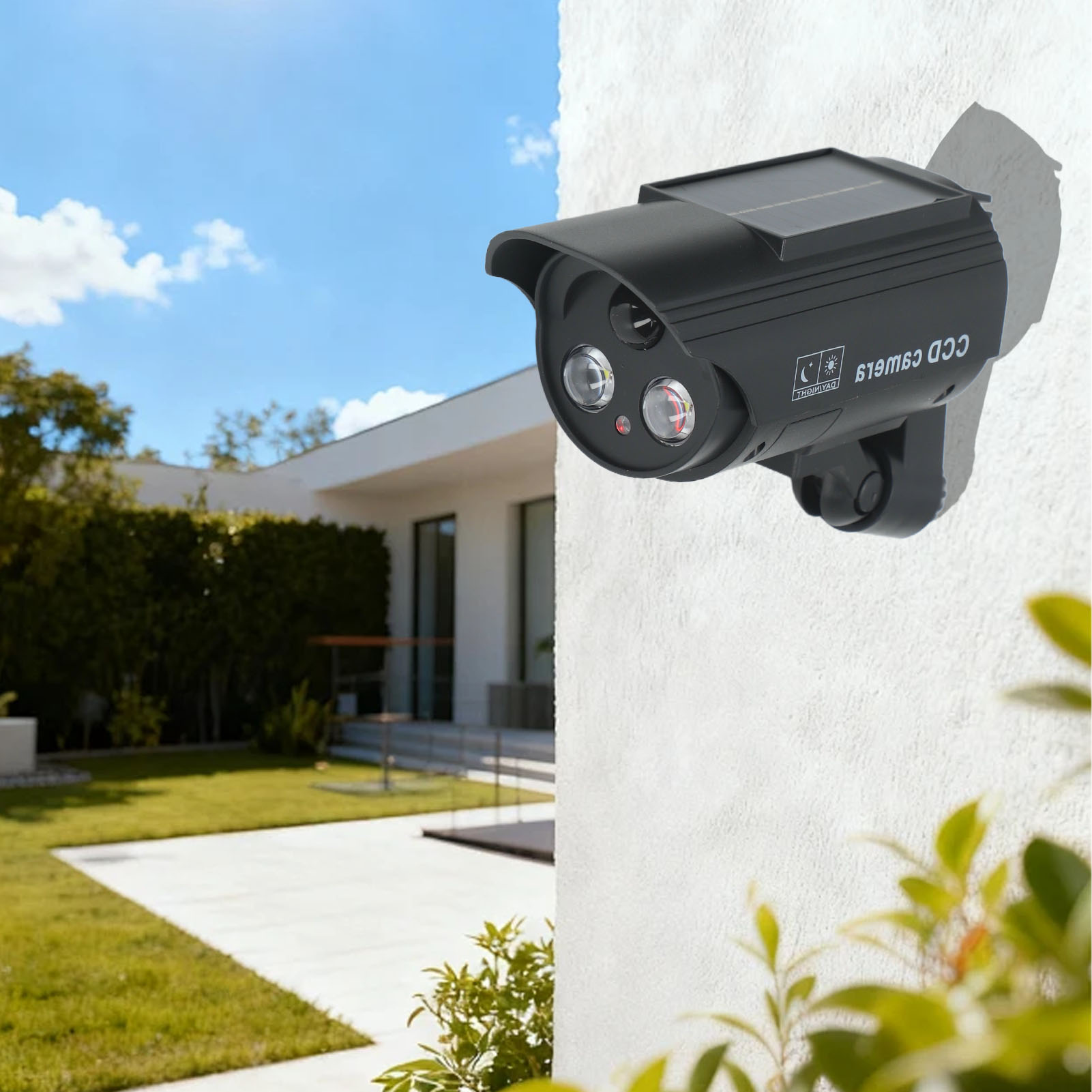 Solar Powered Motion Sensor Ou - Solar Security Camera Light ulasan dan harga