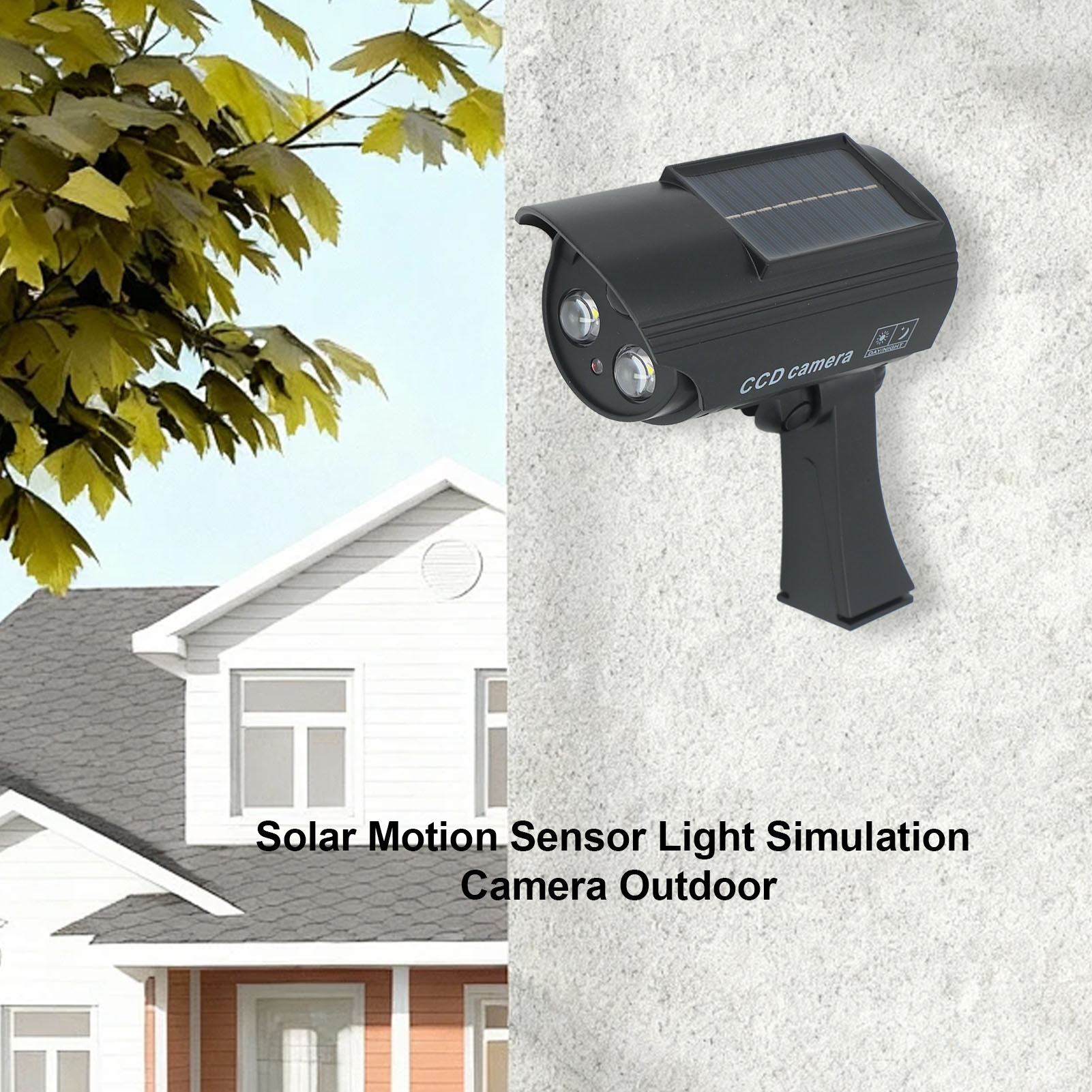 Solar Powered Motion Sensor Ou - Solar Security Camera Light ulasan dan harga