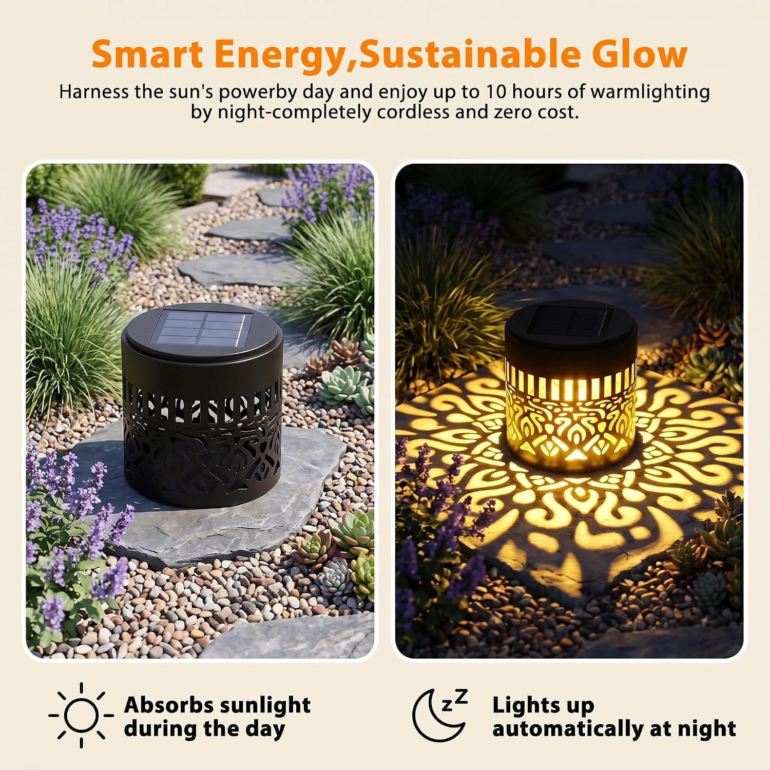 LED Solar Mandala Wall Lights  - Solar Wall Light Fence Lamp ulasan dan harga