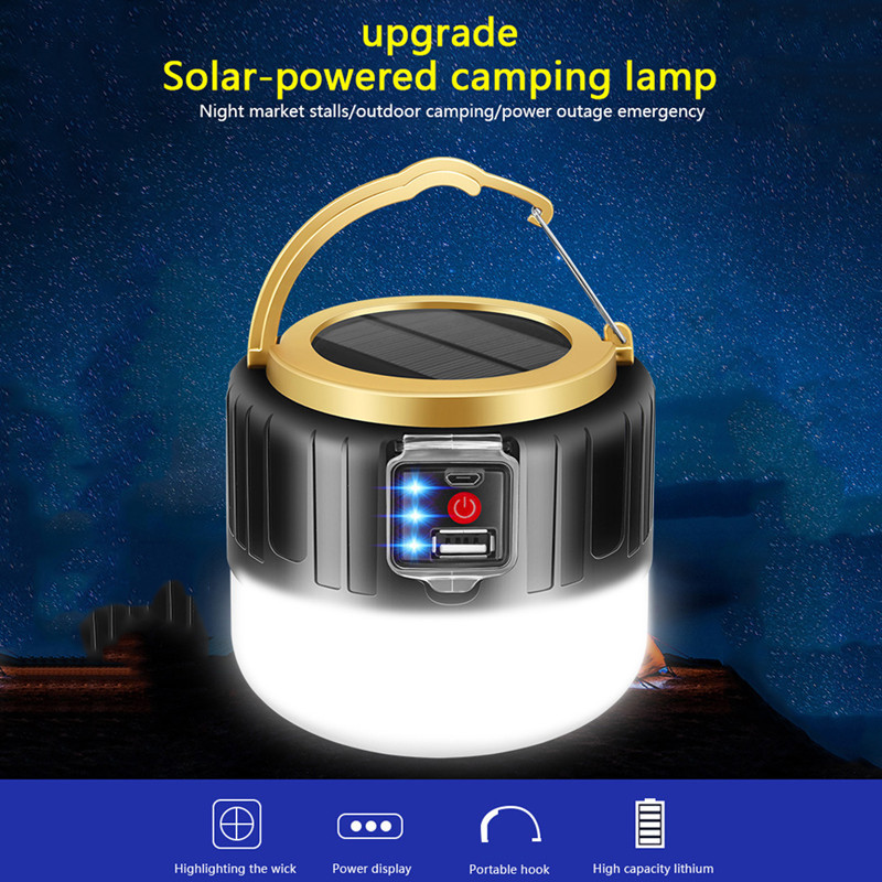 280 Watts Solar LED Camping Li - Solar Lantern Camping Collapsible ulasan dan harga