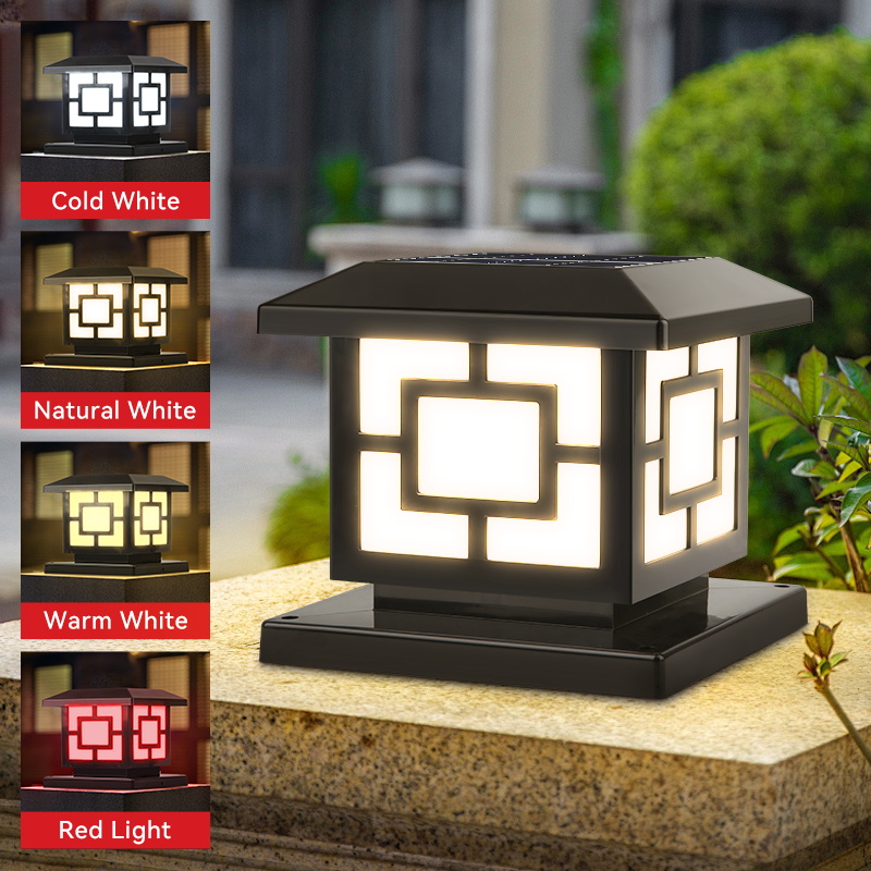 Solar Lights LED Waterproof Ou - Solar Post Cap Light 4X4 ulasan dan harga