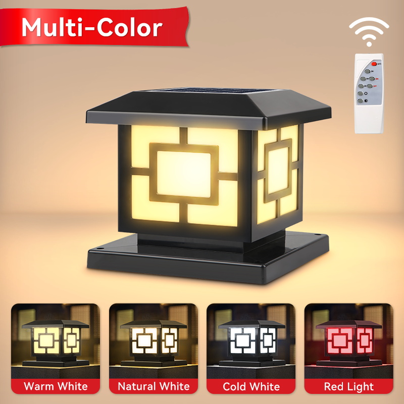 Solar Lights LED Waterproof Ou - Solar Post Cap Light 4X4 ulasan dan harga