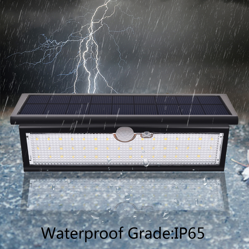 Solar Panel Lights with Motion - Solar Wall Light Fence Lamp ulasan dan harga