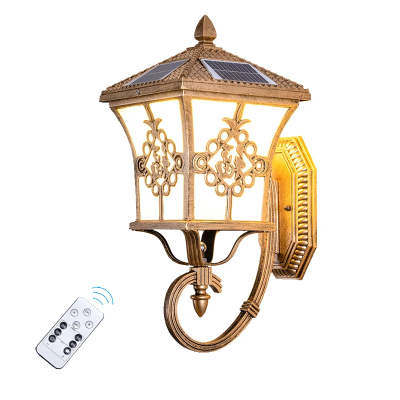 Outdoor European Style Solar P - Solar Garden Light Outdoor Waterproof ulasan dan harga