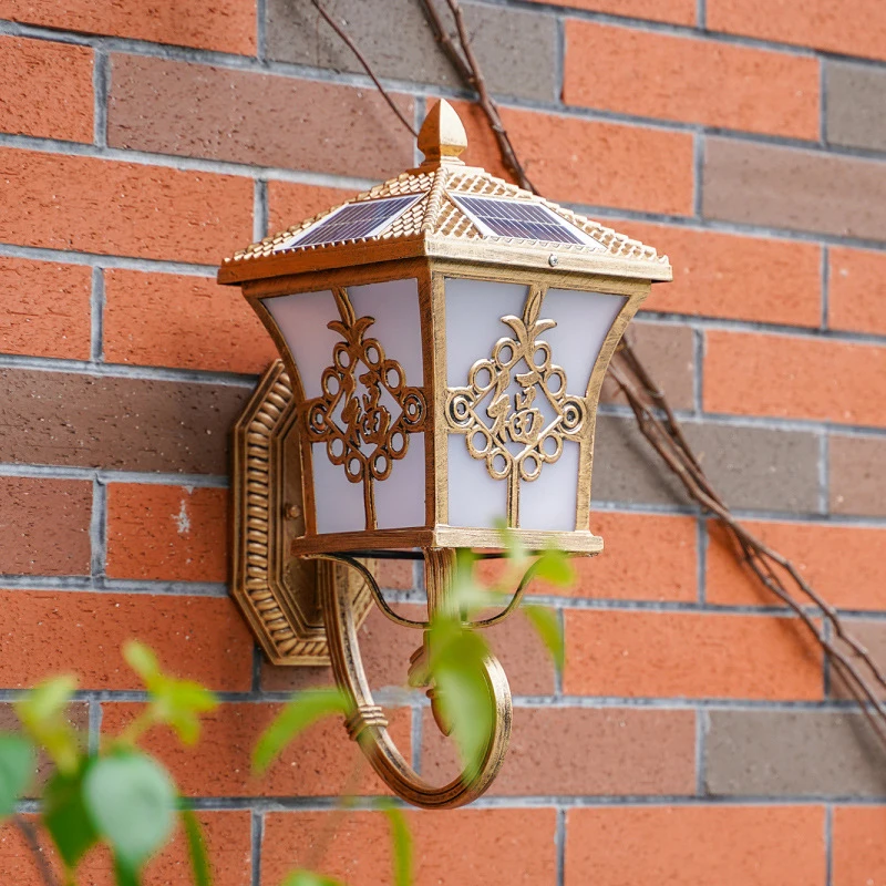 Outdoor European Style Solar P - Solar Garden Light Outdoor Waterproof ulasan dan harga