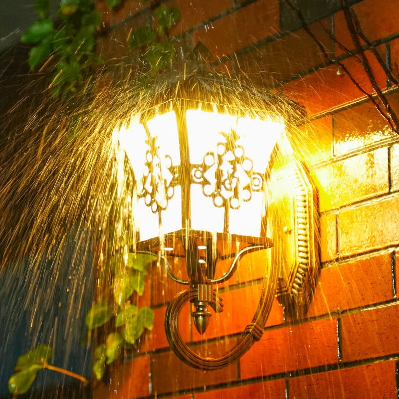 Outdoor European Style Solar P - Solar Garden Light Outdoor Waterproof ulasan dan harga