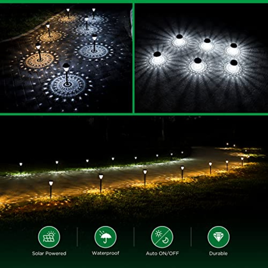 Super Bright Solar Lights Outd - Solar Garden Light Dusk To Dawn ulasan dan harga