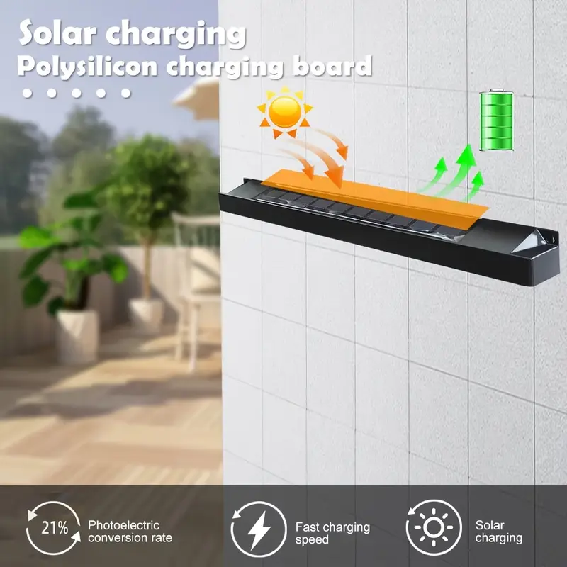 Solar Wall Lamp Waterproof Dus - Solar Garden Light Dusk To Dawn ulasan dan harga