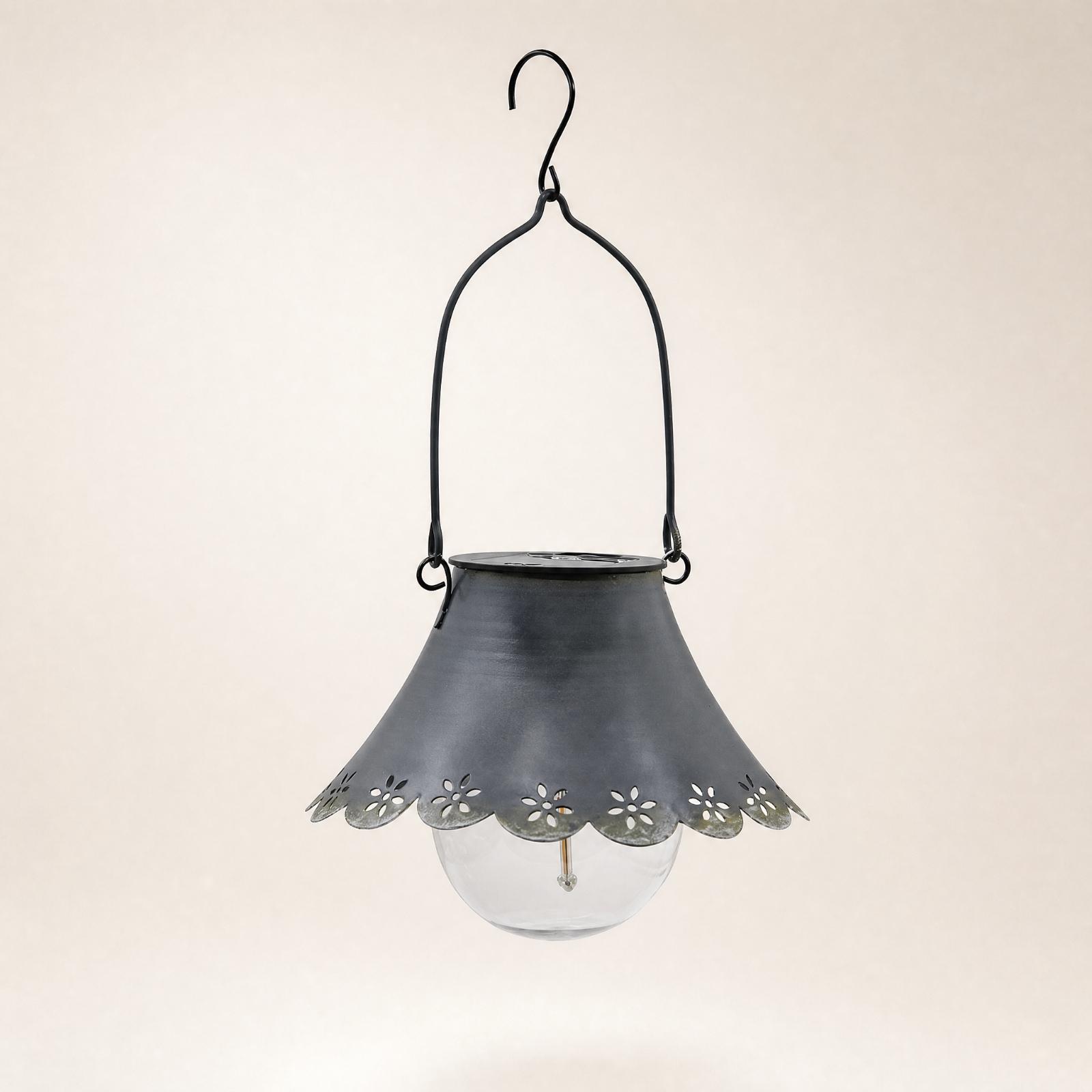 Iron Hanging Solar Lantern Out - Solar Garden Light Outdoor Waterproof ulasan dan harga