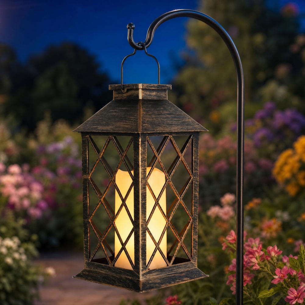 Retro Solar Lantern, Outdoor S - Solar Garden Light Outdoor Waterproof ulasan dan harga