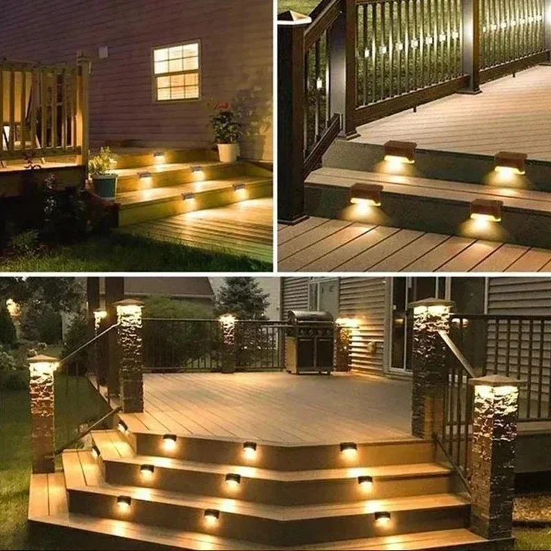 1/4/8/12/pcs Solar LED Lights  - Solar Post Cap Light 4X4 ulasan dan harga