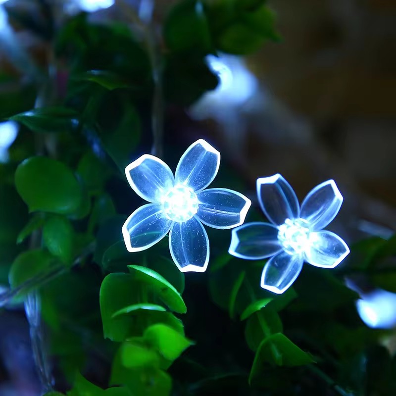 Solar Floral Garlands Light 5m - Solar String Lights Outdoor 20M ulasan dan harga