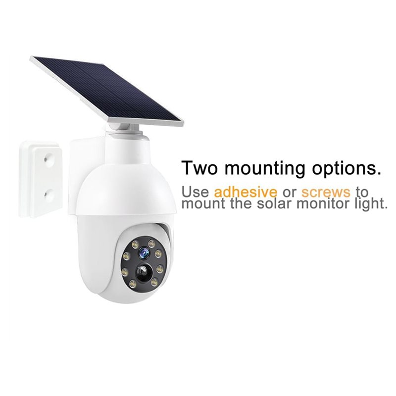 2X Solar Powered Analog Survei - Solar Security Camera Light ulasan dan harga